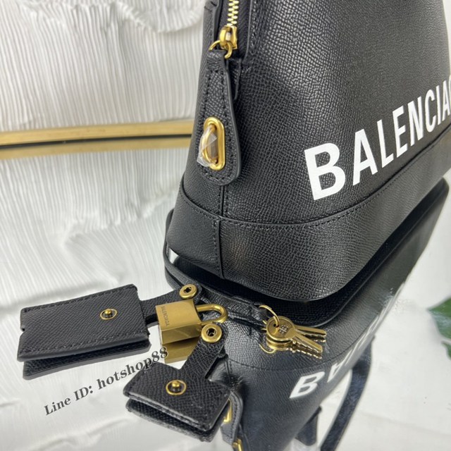 Balenciaga專櫃爆款新版/壓嘜LOGO大號手提貝殼包 巴黎世家原單大字母貝殼包 fyj1978